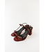 Elyn Onix Burgundy Leather Sandals