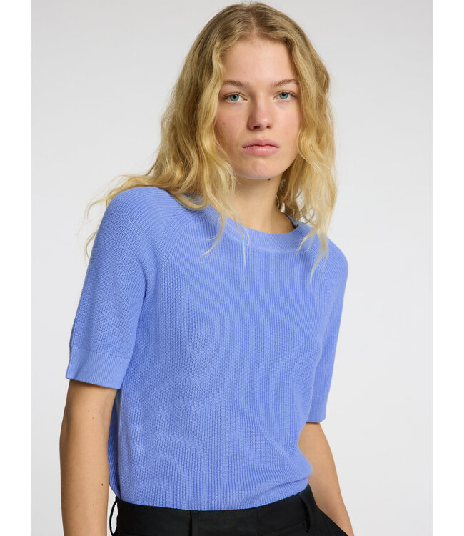 Elinna Knit Top Cornflower Blue