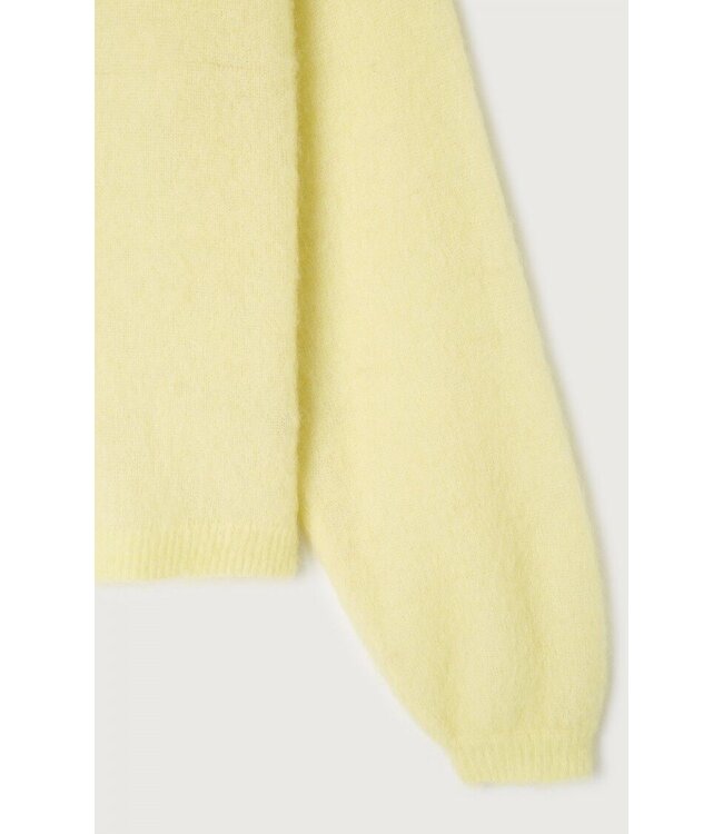 Nenybay Knit O-neck Lemon