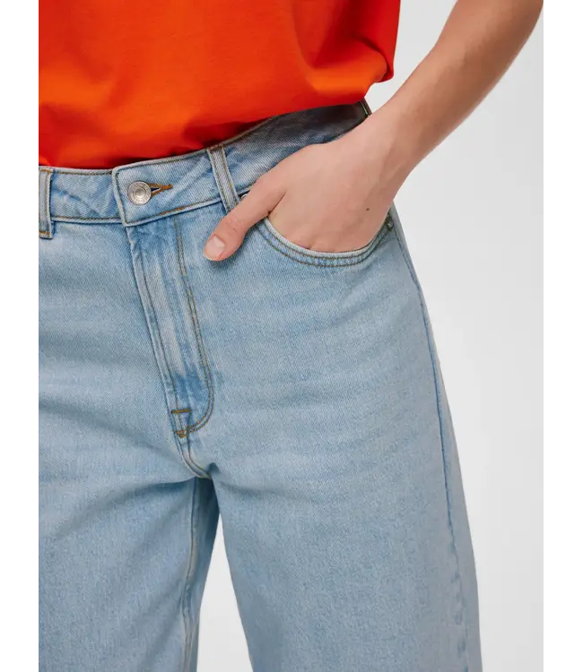 SS25 Alice Wide Long Blue Jeans Sky Blue