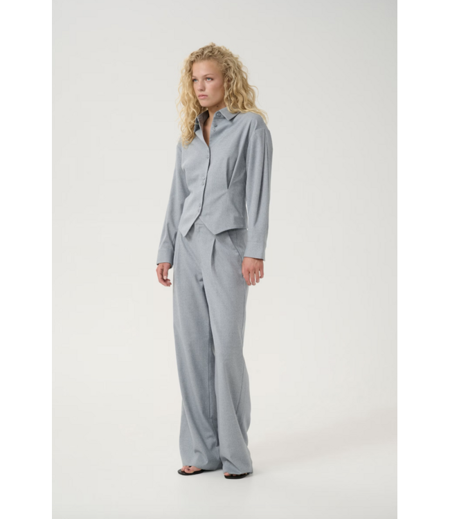 Paulia Melange Wide Pants