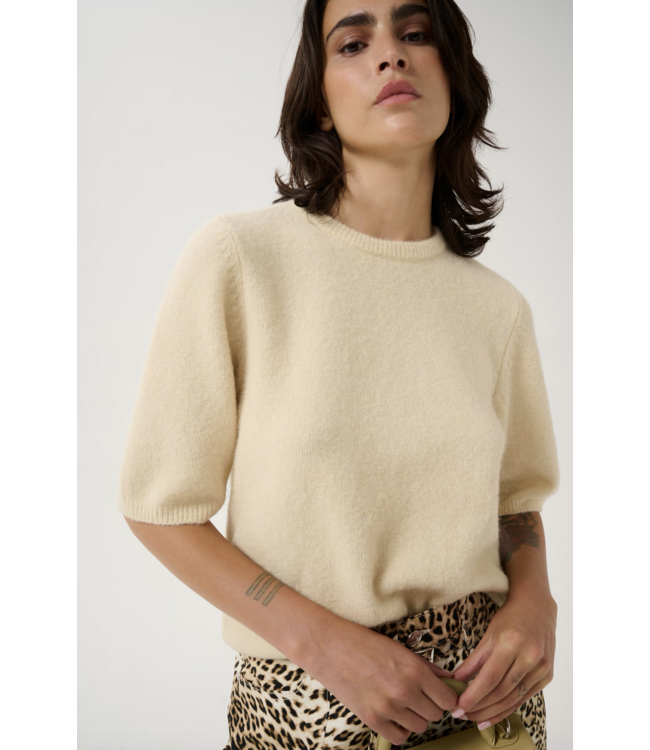 Alpha Tee Butter Yellow Melange