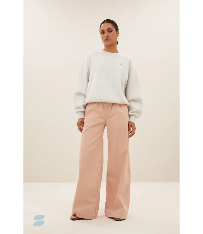 Bibi Love Sweater Light Grey Melange