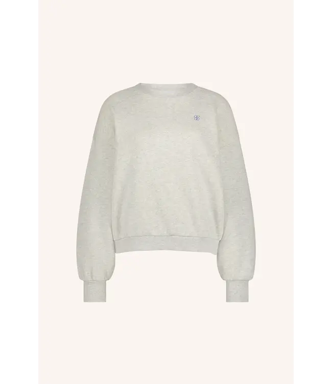 Bibi Love Sweater Light Grey Melange