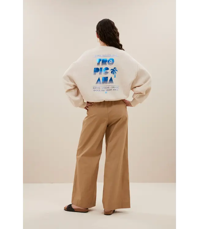 Bibi Dancing Sweater Oyster Melange