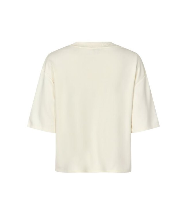 Emrys Betsy Top Light Grey Melange