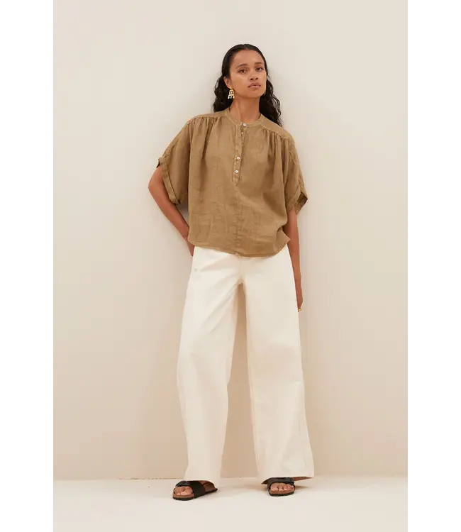 Axel Linen Blouse