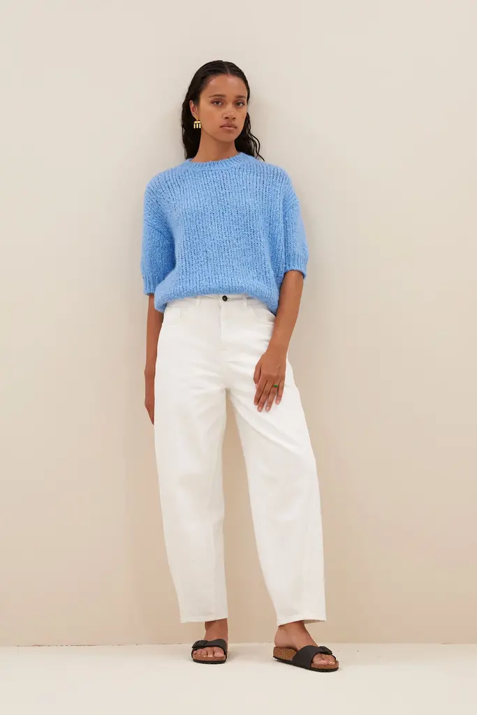 Begum White Pants