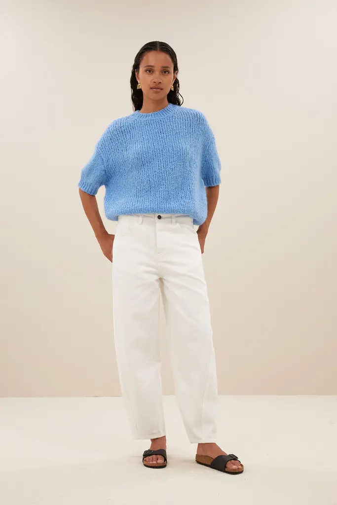 Begum White Pants