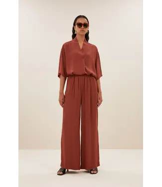 Benji Viscose Pants Bricks