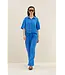 Robyn Linen Pants Queens Blue