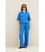Robyn Linen Pants Queens Blue