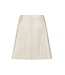 Hemie Patent Skirt Creme