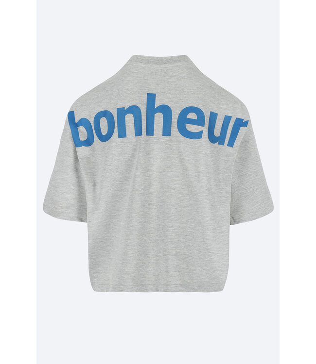 Viktor Tee Grey Cobalt