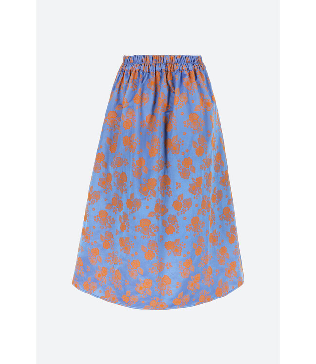 Julia Skirt Blue Flower
