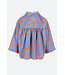 Maya Blouse Blue Flower