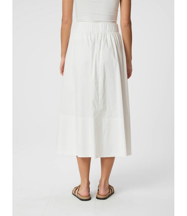 Yara Poplin Skirt White