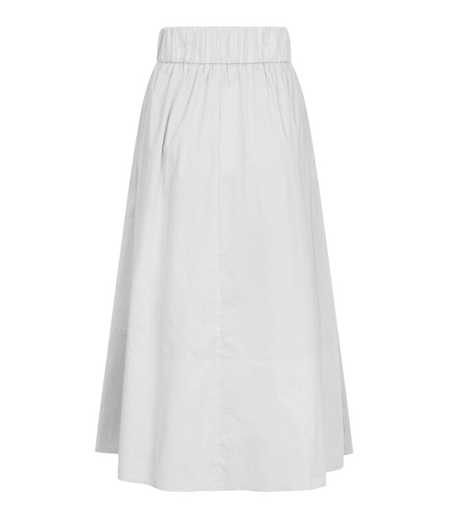 Yara Poplin Skirt White