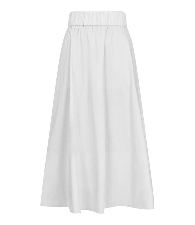 Yara Poplin Skirt White