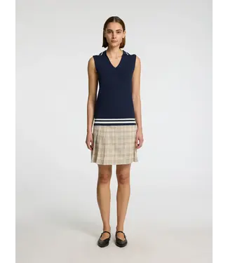 Calo Knit Top Outer Space