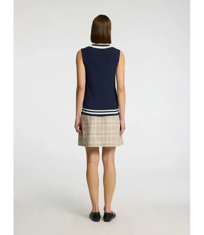 Calo Knit Top Outer Space