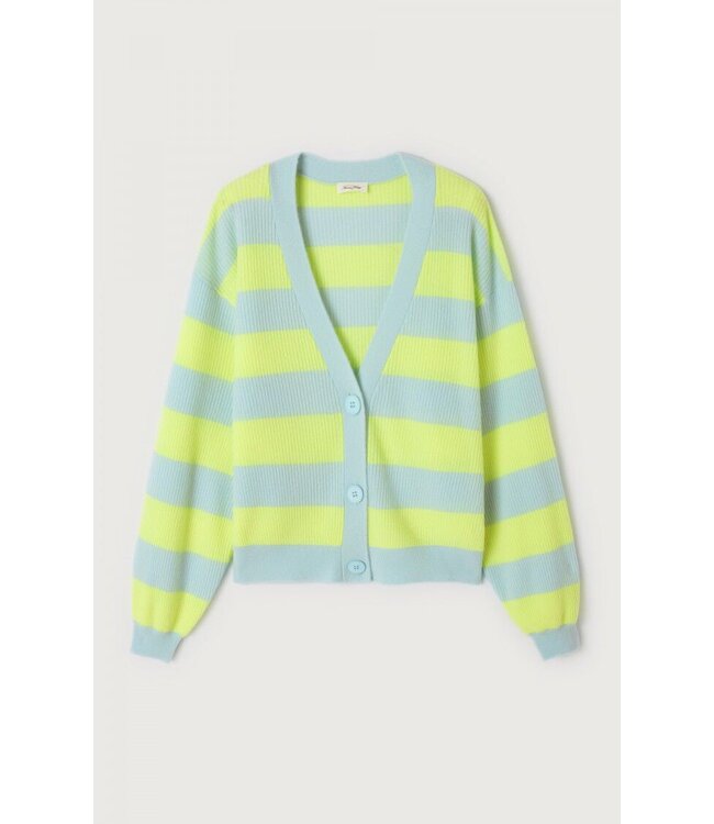 Raxow Knit Cardigan Fluo