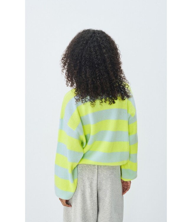 Raxow Knit Cardigan Fluo