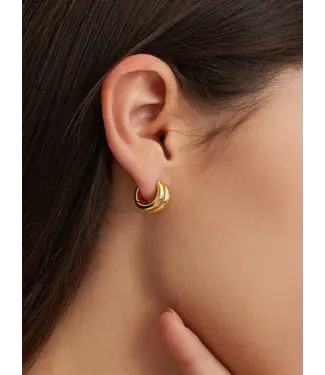 Ferdi Double Huggies Earring Combi