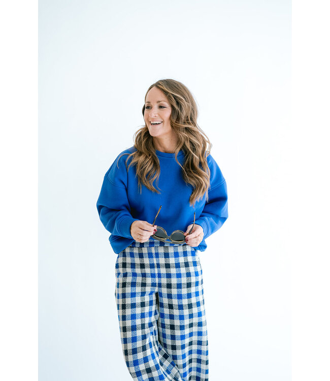 Sam Pants Cobalt Square