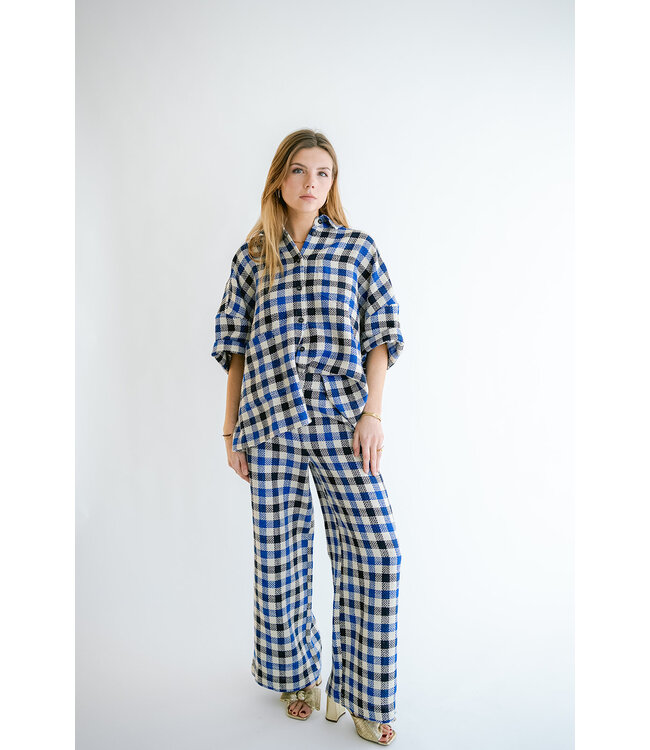 Sam Pants Cobalt Square