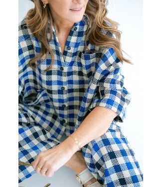 Mon Shacket Cobalt Square