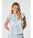 Jayla Voile Top Light Blue