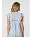 Jayla Voile Top Light Blue