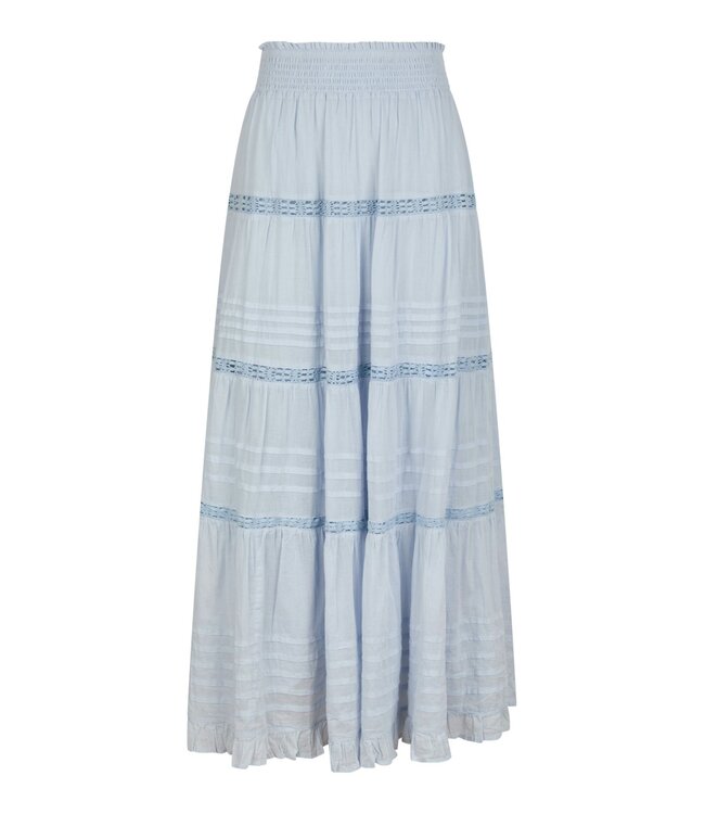 Felicia S Voile Skirt Light Blue