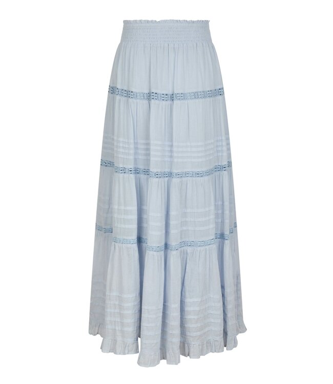 Felicia S Voile Skirt Light Blue