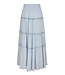 Felicia S Voile Skirt Light Blue