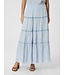 Felicia S Voile Skirt Light Blue