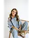 Mette Blouse Uni Ice Blue
