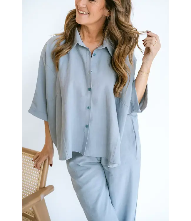 Selena Pants Ice Blue Uni