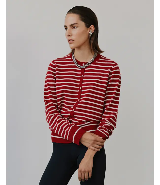 Cisse Stripe Cardigan