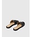 Isabella Leather Slipper Black