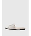 Isabella Leather Slipper Greige