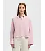 Astha Cropped Boxy Shirt Blanched Mauve
