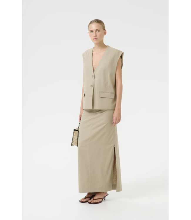 Zizza Linen Waistcoat