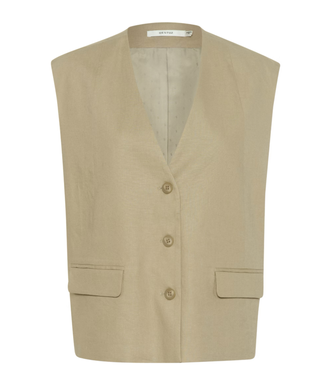 Zizza Linen Waistcoat