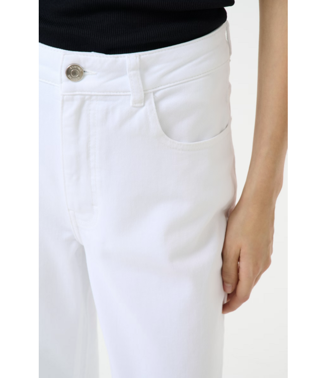 Zolina Twill Wide Jeans