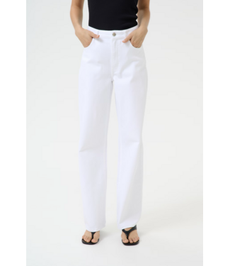 Zolina Twill Wide Jeans