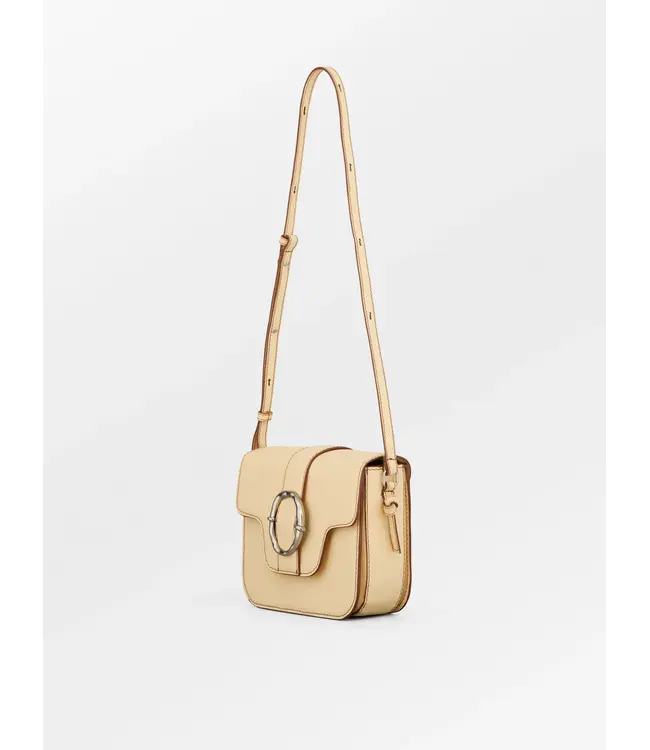 Glossy Iris Buckle Bag