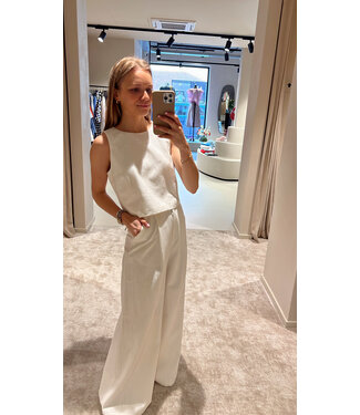 Amalia Trousers White