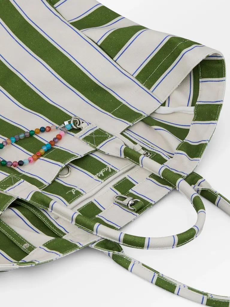 Stripie Canvas Camila bag
